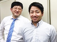 http://iishuusyoku.com/image/弊社サポート経由で入社された先輩（写真右）と、教育担当の先輩です（写真左）。