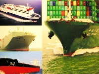 緑色のコンテナが特徴！世界でもトップクラスの中国国営船社という強力なバックボーンで、日・中・米間の海上輸送サービスを提案していきます。