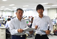「金属接合」を事業の核として、自らモノづくりに携わる開発・提案型商社です。モノづくりの現場からの多様なニーズに、迅速・的確・柔軟に対応でき るエンジニアリングプロデュースを目指しています。